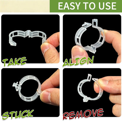 🔥300Pcs Heavy-Duty Tomato Trellis Clips