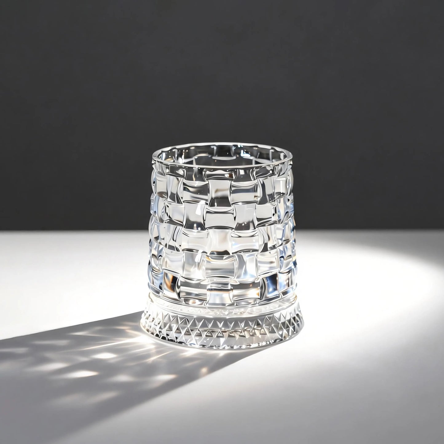 ✨ Diamond Cut Spinning Glass | Elevate Your Home Bar Experience 🏅