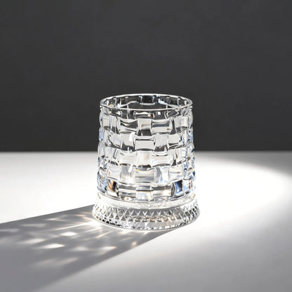 ✨ Diamond Cut Spinning Glass | Elevate Your Home Bar Experience 🏅
