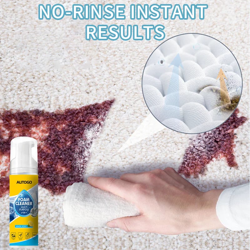 🔥Hot Sale 49% 0FF🔥Powerful & Multipurpose Car Interior Foam Cleaner
