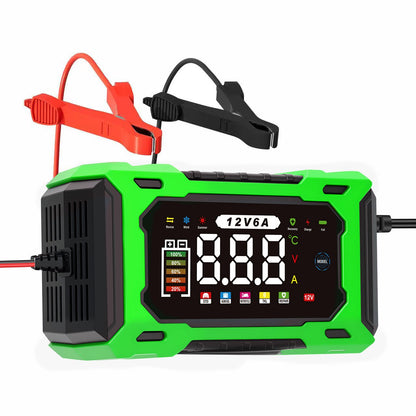 🔌🚗12V/24V Smart Battery Charger, Maintainer & Trickle Charger🔋