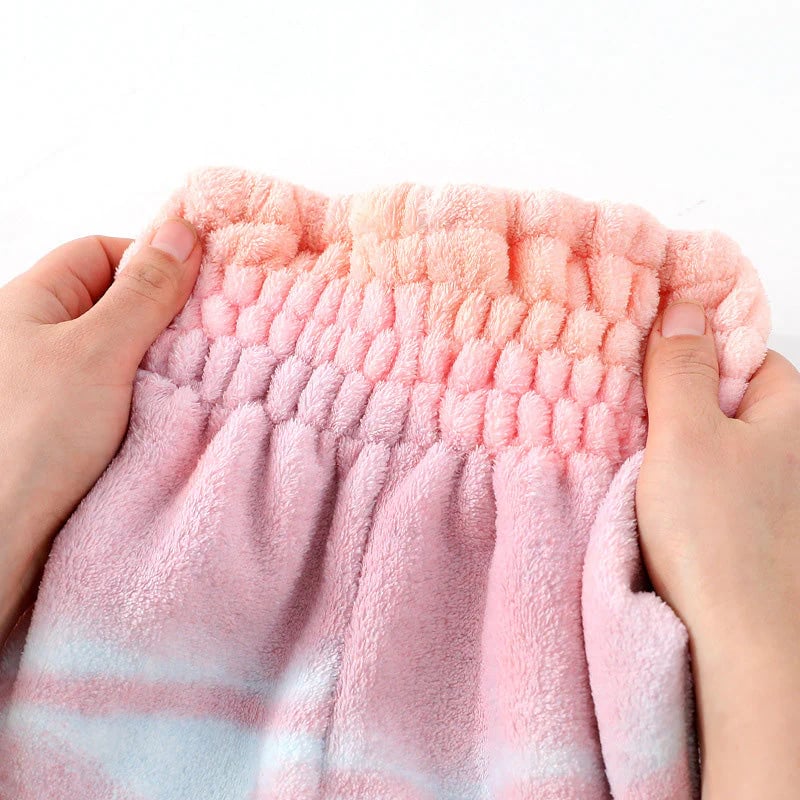 💧Super Absorbent Microfiber Hair Towel Wrap, Quick Dry Hair Turban for Women Long Hair