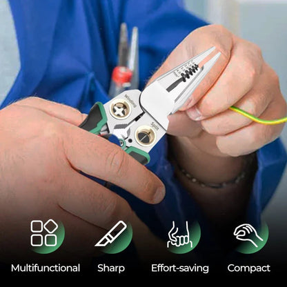 💥LAST DAY HOT SALE: 50% OFF🔥8-in-1 Multi-Functional Wire Stripper Scissors With Electrical Test
