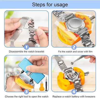 🔥Watch repair and maintenance tool kit⌚️