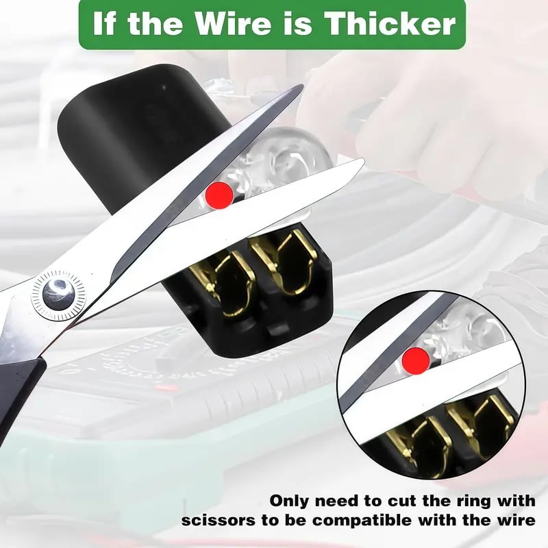 Double-Wire Plug-in Connector Led Light Strip Connectors