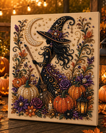 🔥Last Day 49% OFF - 👻✨Halloween Ghost Pearl Art DIY Kit