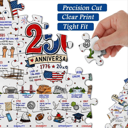 Patriotic America Jigsaw Puzzle 1000 Pieces