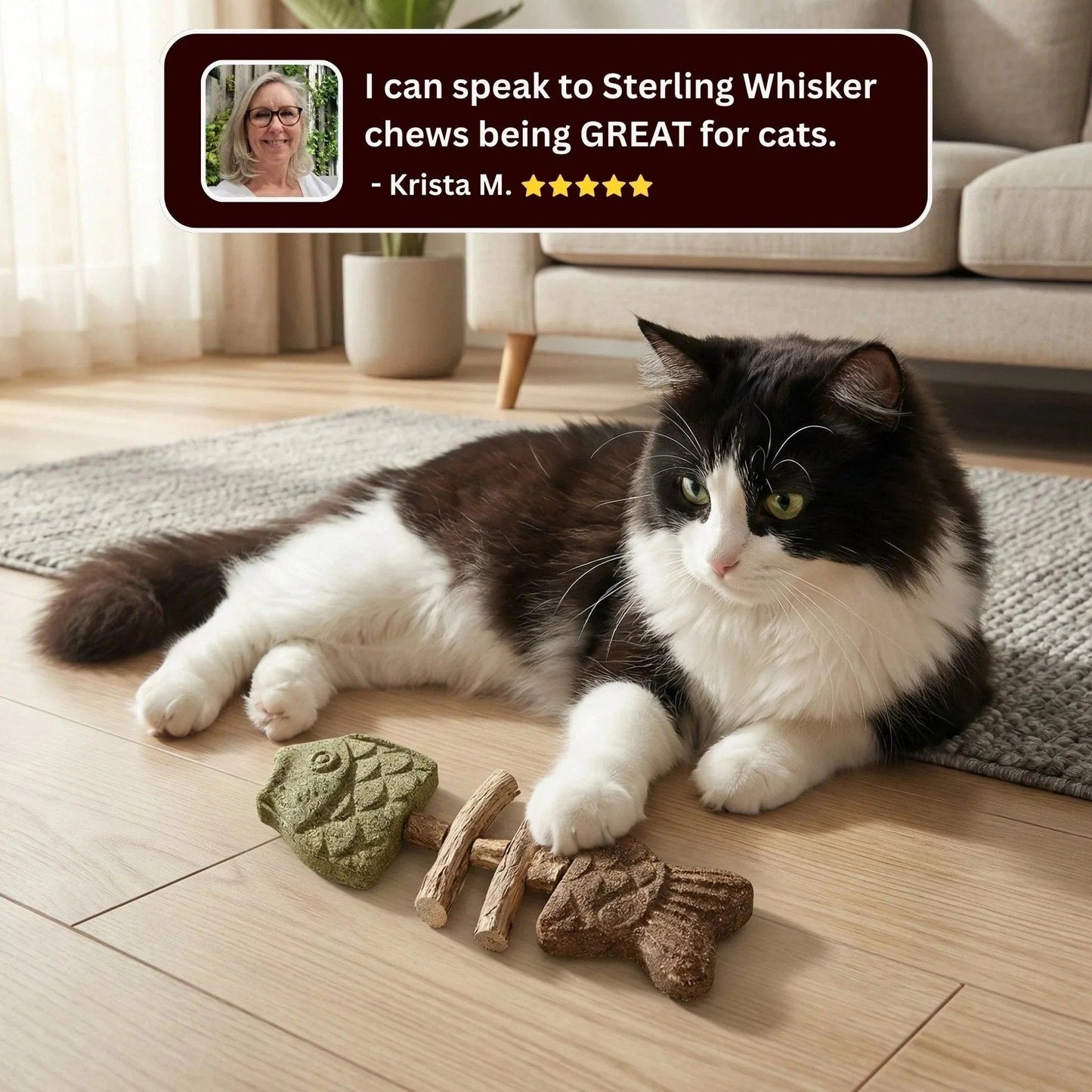 Day Sale 50% OFF - Catnip & Silvervine Chew
