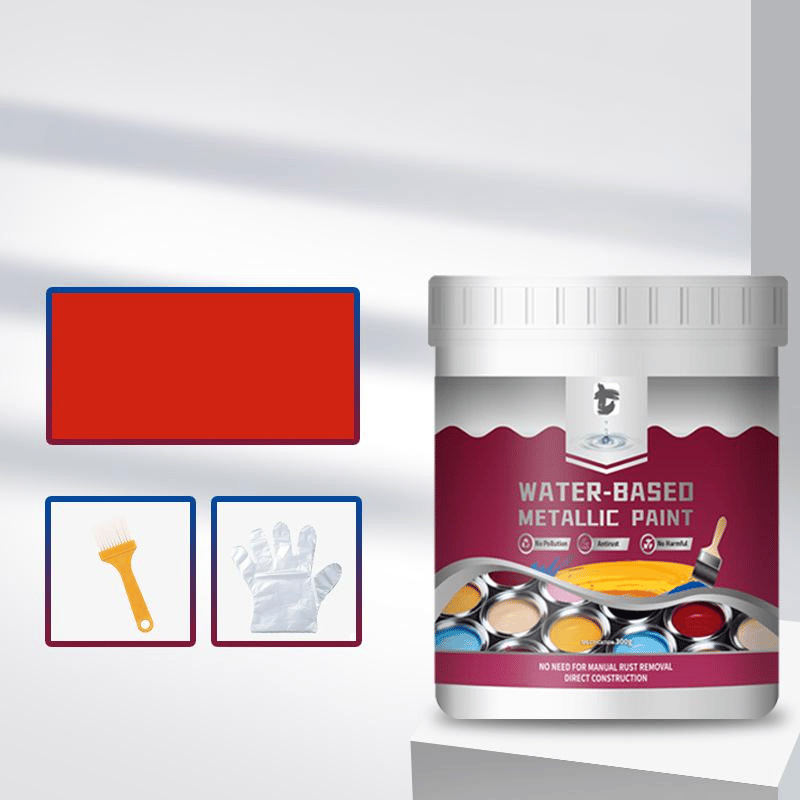 🔥Hot Sale 49% OFF🔥 Rust Converter & Metallic Paint – Stops Rust, Ready to Paint🛡️