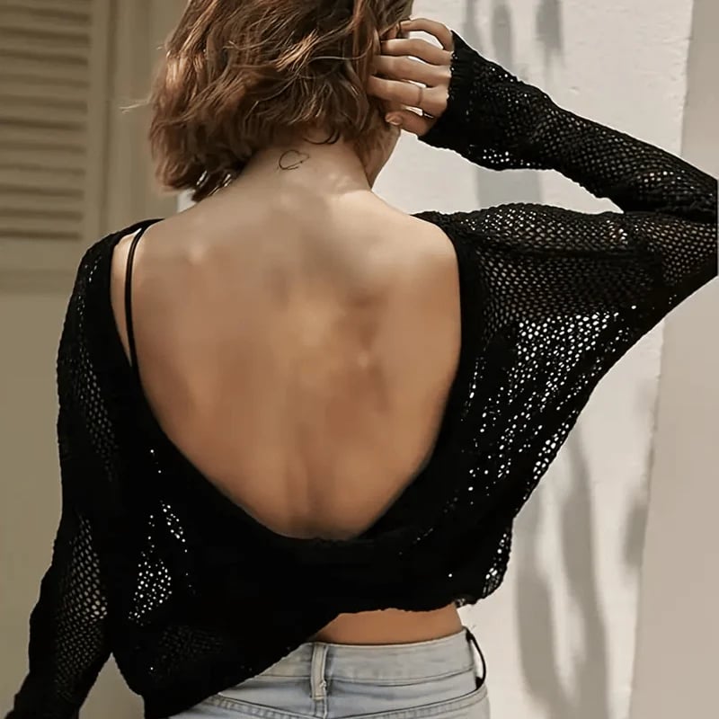 🔥Women's Solid Color Wireless Backless Bra