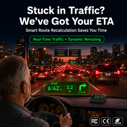 Head-Up Display (HUD) Car GPS Digital Speedometer