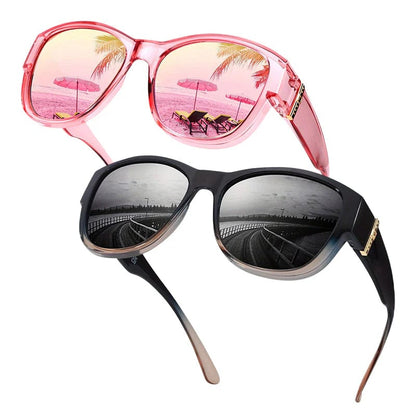 🔥 48% OFF · Large Sunglasses to Wear Over Glasses for Women ✨