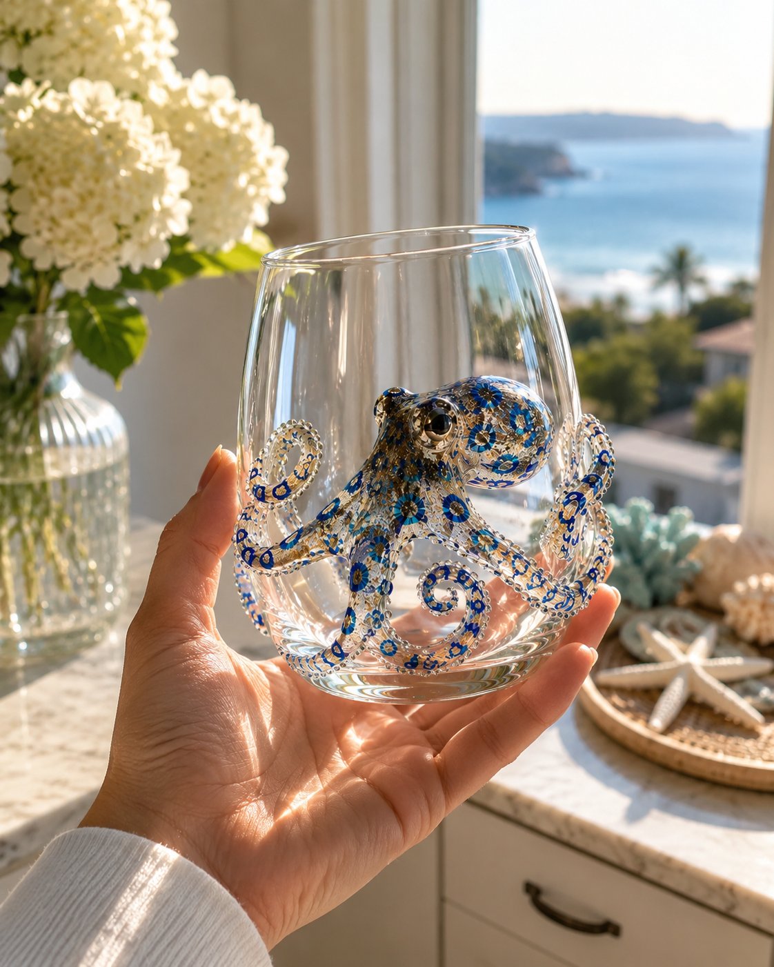 🔥🌊 3D Ocean Animal Artisan Glassware Collection for Fresher Sips, Coastal Elegance & Elevated Home Bar Vibes