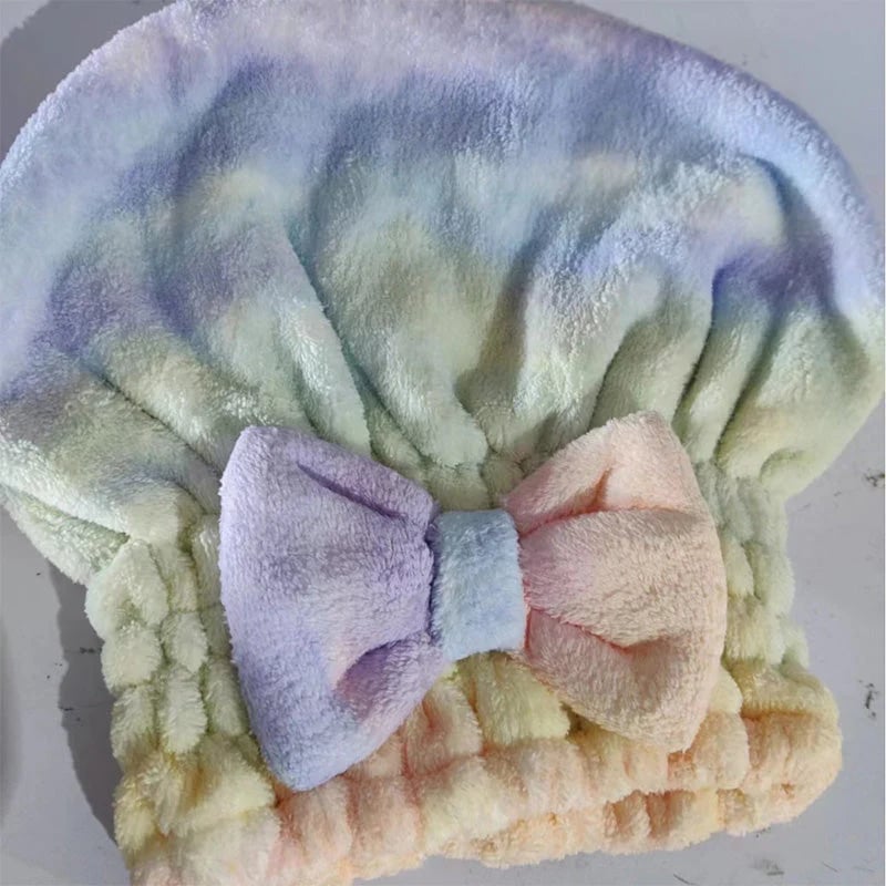 💧Super Absorbent Microfiber Hair Towel Wrap, Quick Dry Hair Turban for Women Long Hair