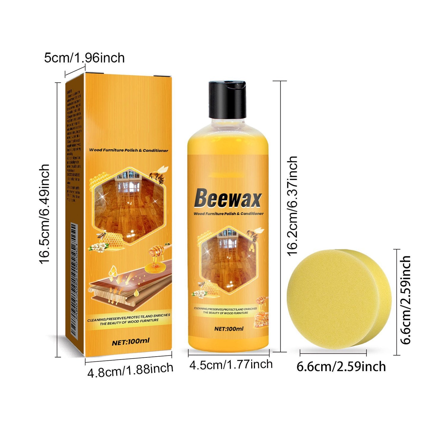 Multi-functional Beewax Nature Wood Polish & Conditioner