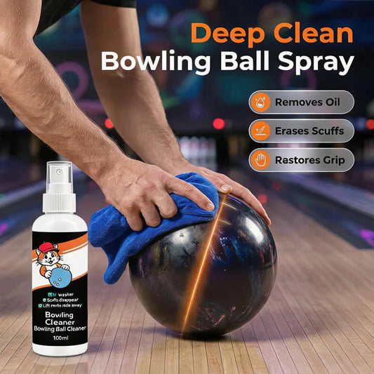🎳 Professional Bowling Ball Cleaner Spray