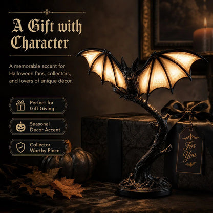 🦇✨ Halloween Glowing Magic Bat Table Lamp
