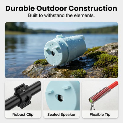 🎣 LIMITED-TIME✨ Electronic Fishing Bite Alarm – Instant Light & Sound Alert 🎯