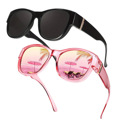 🔥 48% OFF · Large Sunglasses to Wear Over Glasses for Women ✨