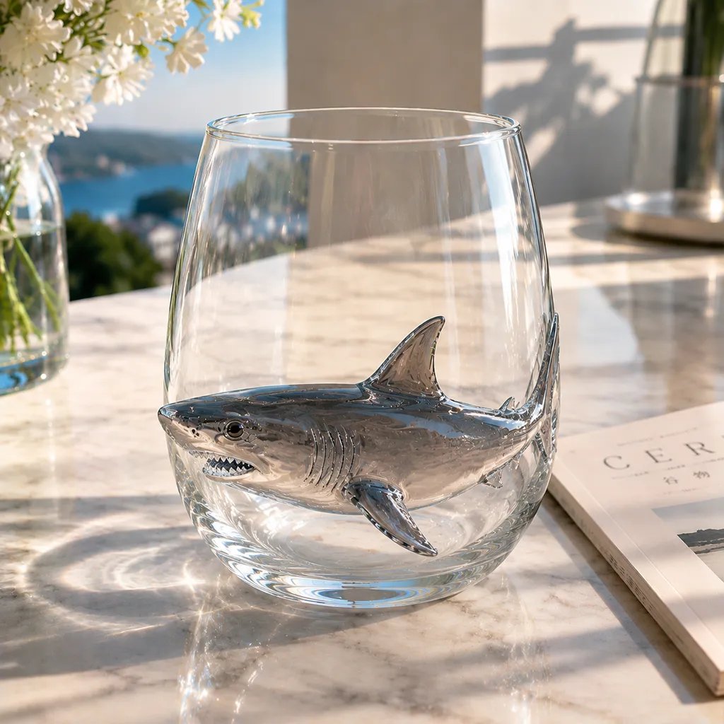 🔥🌊 3D Ocean Animal Artisan Glassware Collection for Fresher Sips, Coastal Elegance & Elevated Home Bar Vibes