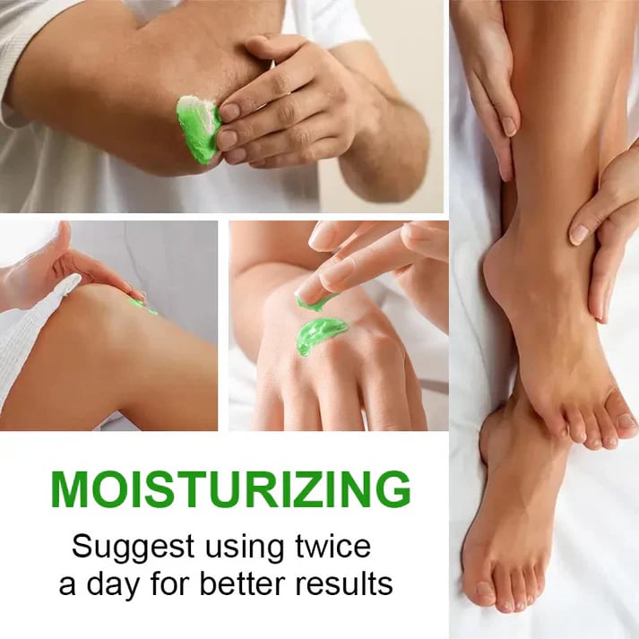 🥳2026 HOT SALE🥳💞50K+ Sold ✨Soothing Aloe Vera & Tea Tree Foot Moisturizer, Repairing Dry Cracked Feet Skin Care Cream