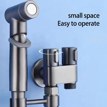 🎉1-In-2-Handheld Out Dual Control Valve Bidet Sprayer for Toilet