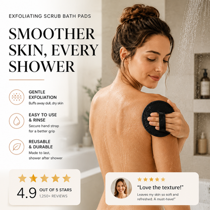 🚿Exfoliating Scrub Bath Pads🧖‍♀️
