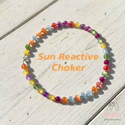 🌈 Sofia Dopamine UV Reactive Beaded Jewelry – Your New Summer Staple