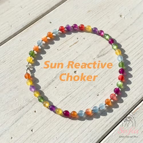 🌈 Sofia Dopamine UV Reactive Beaded Jewelry – Your New Summer Staple