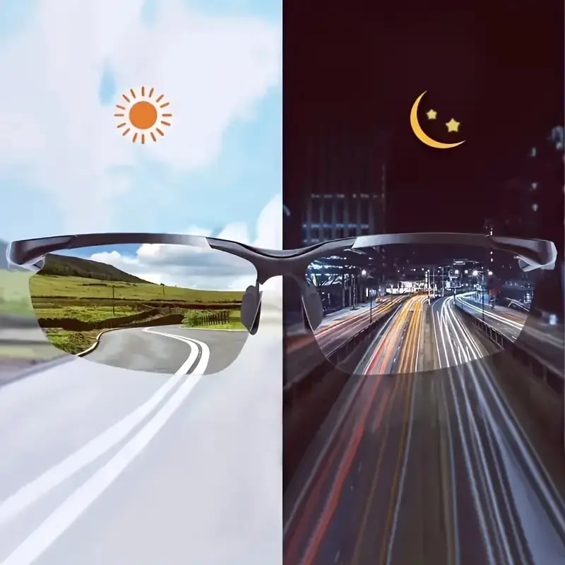 HD Polarized Photochromic Sunglasses UV400 Protection