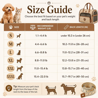 Cute Bear Design Front Pet Carrier Backpack, Breathable Adjustable Hands-Free Travel Chest Bag for Cats Small Dogs Walking Shopping Vet Visits