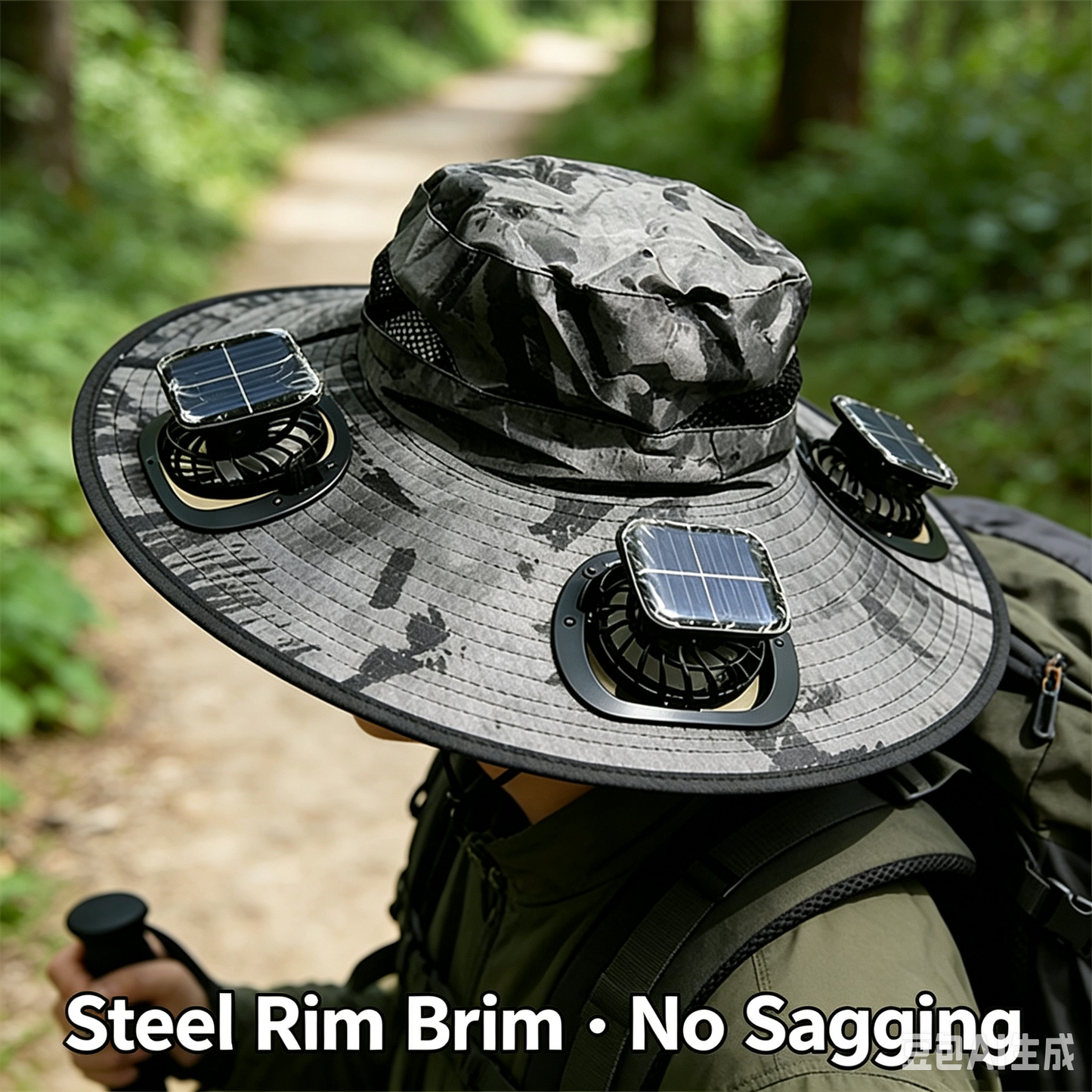 The Solar Fan Hat