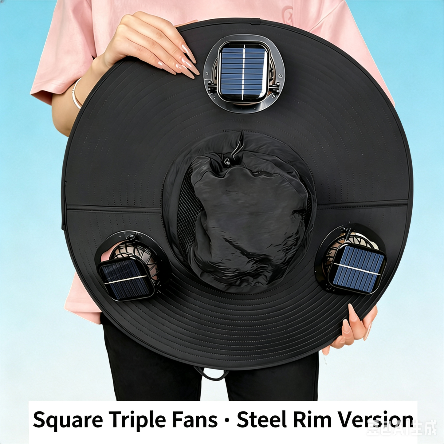 The Solar Fan Hat