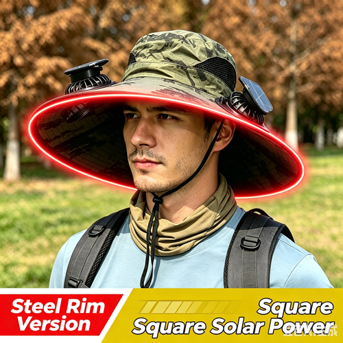 The Solar Fan Hat
