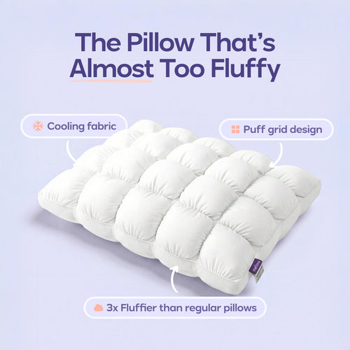 Ultra Fluffy Cloud Twist Pillow