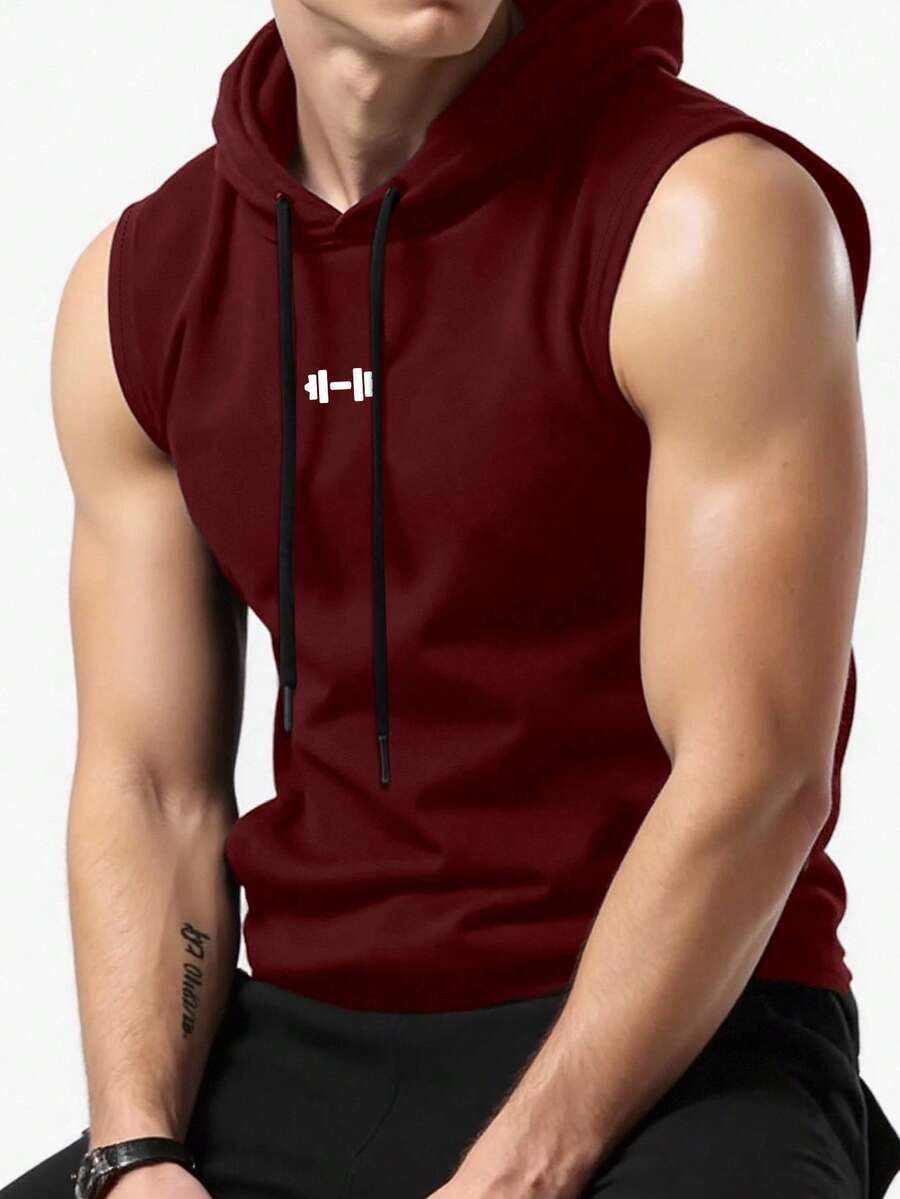 Quick-Dry Cooling Hooded Sleeveless Tops