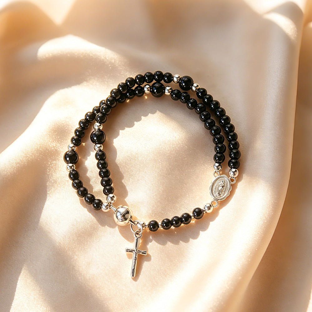 🔥 49% OFF - ✝️Handcrafted Rosary Bracelets📿