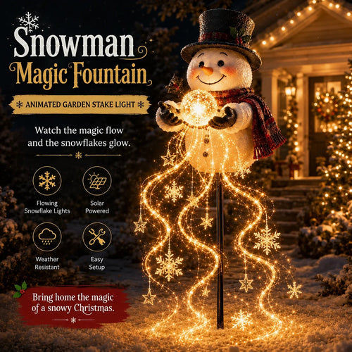 🎅Christmas Early Discount 50% Off 🎁 Santa’s Magic Pour– Flowing LED Christmas Garden Light