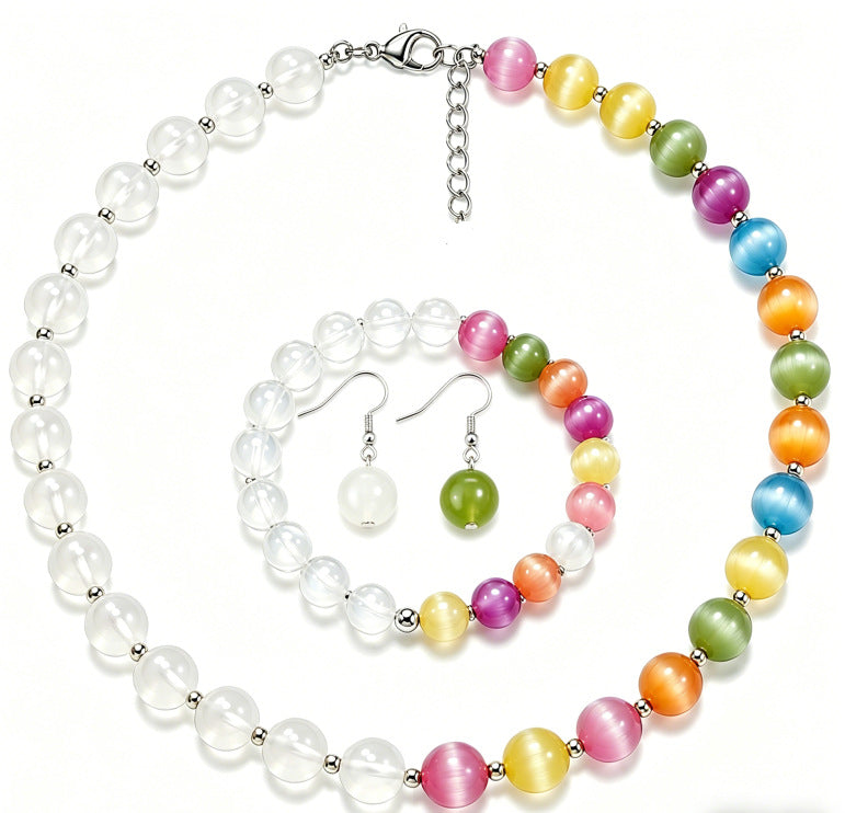 🌈 Sofia Dopamine UV Reactive Beaded Jewelry – Your New Summer Staple
