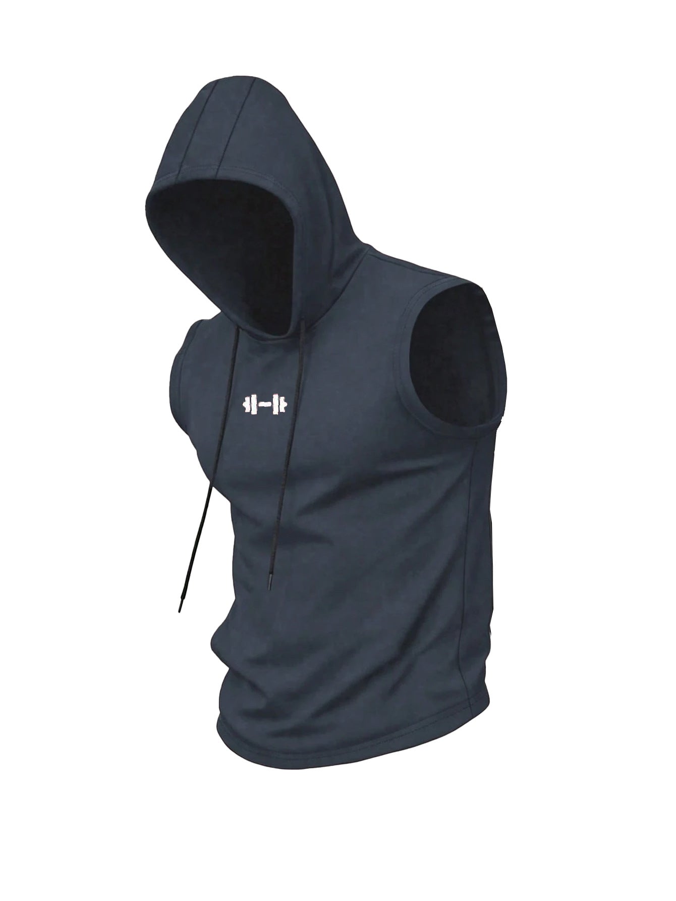 Quick-Dry Cooling Hooded Sleeveless Tops