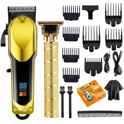 3-Piece Professional Hair Clipper & Trimmer Kit for Men