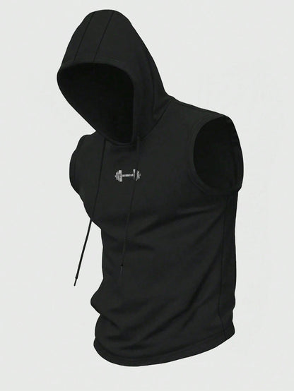 Quick-Dry Cooling Hooded Sleeveless Tops
