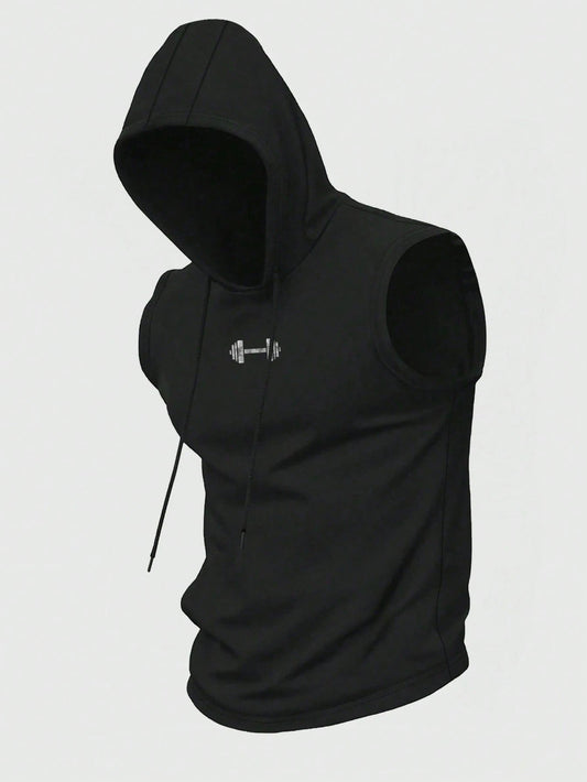 Quick-Dry Cooling Hooded Sleeveless Tops