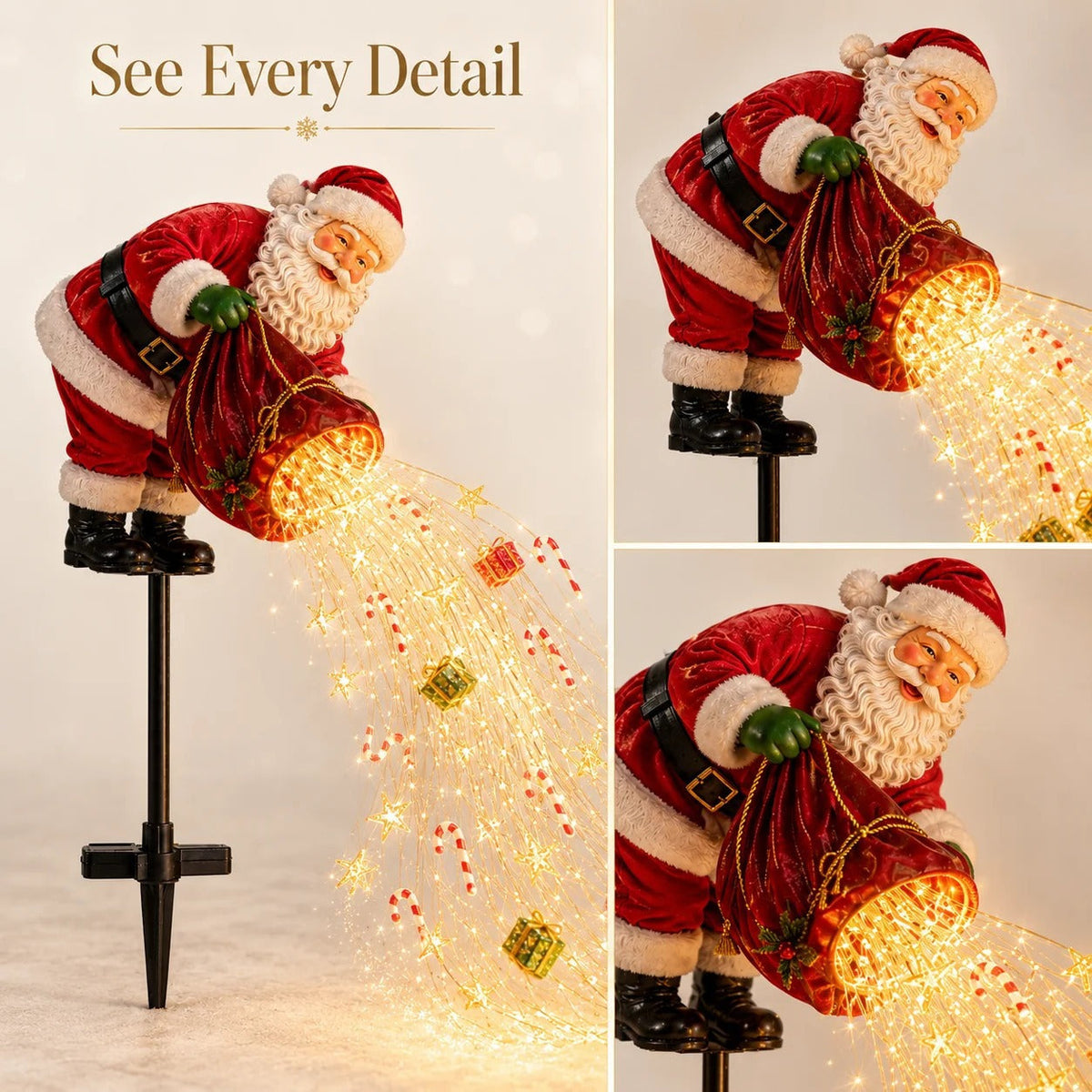 🎅Christmas Early Discount 50% Off 🎁 Santa’s Magic Pour– Flowing LED Christmas Garden Light