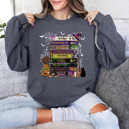 Vintage Halloween Movie Graphic Tee, Retro Spooky Season Shirt for Horror Fans