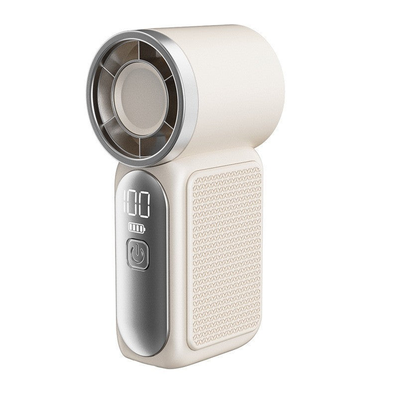 🥳2026 HOT SALE🥳💞50K+ SOLD!💨❄️ 50% OFF! Turbo Handheld Fan – 16900 RPM, 6 speeds, LED display. 3000mAh battery, 10.7hrs cooling. Pocket‑sized power! 🌬️✨