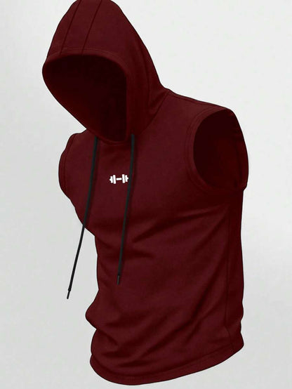 Quick-Dry Cooling Hooded Sleeveless Tops