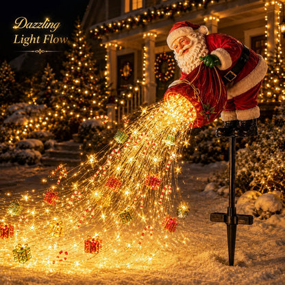 🎅Christmas Early Discount 50% Off 🎁 Santa’s Magic Pour– Flowing LED Christmas Garden Light