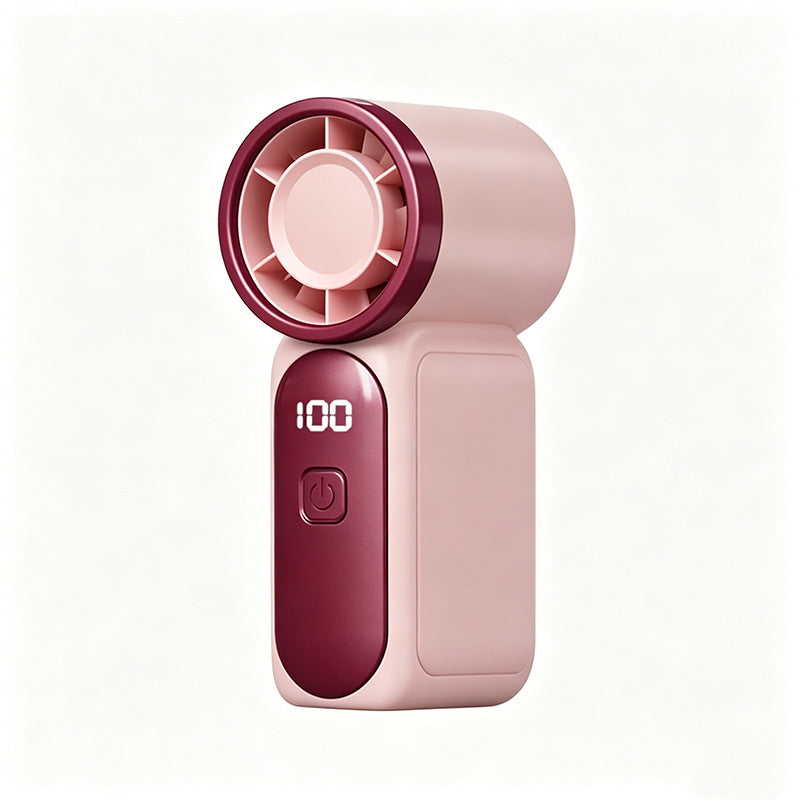 🥳2026 HOT SALE🥳💞50K+ SOLD!💨❄️ 50% OFF! Turbo Handheld Fan – 16900 RPM, 6 speeds, LED display. 3000mAh battery, 10.7hrs cooling. Pocket‑sized power! 🌬️✨