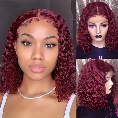 CurlyMe 3 In 1 Half Wig Afro Kinky Curly Glueless Install Half Wig With Draw-string Beginner Friendly